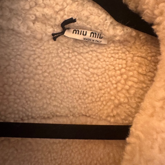 miu miu shearling coat - Picture 1 of 4